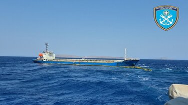 Σητεία Φορτηγό προσάραξη