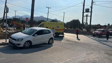 ιεράπετρα τροχαίο 