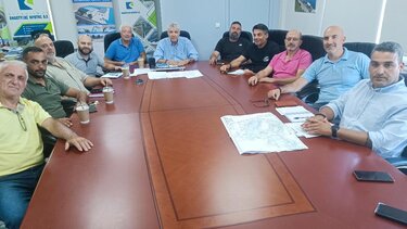 σύσκεψη στον Ο.Α.Κ. για τη διαχείριση της άρδευσης στο Ακρωτήρι,
