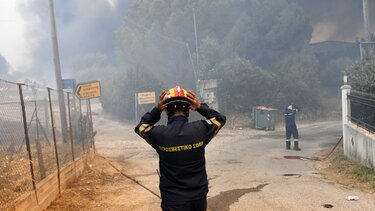 Πύρινη κόλαση στην Αχαΐα: Η φωτιά καίει σπίτια και εργοστάσια - Σε σοβαρή κατάσταση εγκαυματίας