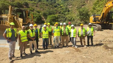 Φράγμα Ποταμών, Εργασίες