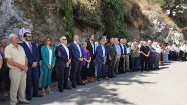  Ρέθυμνο: Με συγκίνηση οι εκδηλώσεις την 81η Επέτειο του Ολοκαυτώματος των Χωριών του Κέντρους