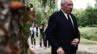 Ο Πρωθυπουργός της Γαλλίας Φρανσουά Μπαϊρού