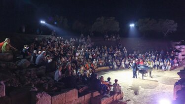 Μια μαγευτική βραδιά στο Θέατρο της Αρχαίας Απτέρας 