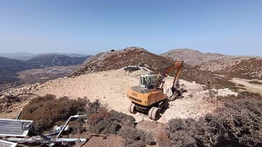Λευκά Όρη, Χιονομετρικός Σταθμός