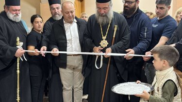 Εγκαινιάστηκε η εκθεση αγιογραφίας και ψηφιδωτού των σχολών της Μητρόπολης Ρεθύμνης και Αυλοποτάμου