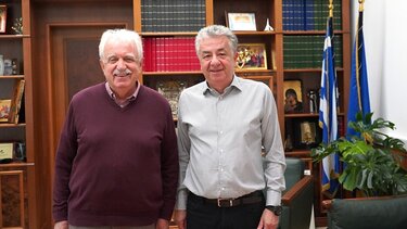 Συνάντηση Περιφερειάρχη Κρήτης με τον Πρόεδρο του «Διαζώματος»