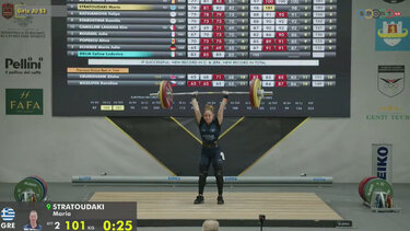 Δύο ασημένια κι ένα χάλκινο με ρεκόρ Ευρώπης Νεανίδων για την Μαρία Στρατουδάκη στο Ευρωπαϊκό Πρωτάθλημα άρσης βαρών