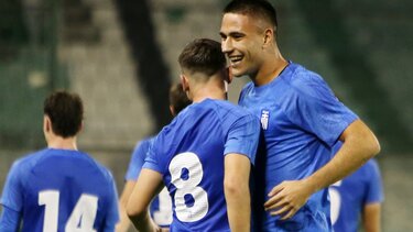 Ελλάδα - Γεωργία 3-0: Η Εθνική Ελπίδων συνεχίζει αήττητη και καλπάζει για το Euro