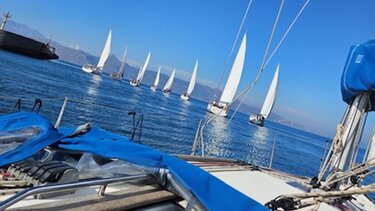 Εντυπωσιακή συμμετοχή στη δεύτερη φάση των αγώνων ιστιοφόρων ανοιχτής θάλασσας «Αίολος»