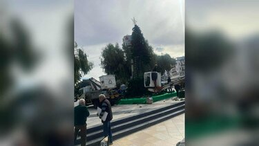 Χριστούγεννα στο Ηράκλειο Δέντρο Πλατεία Ελευθερίας