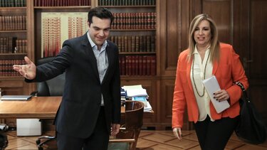 Φώφη Γεννηματά, Αλέξης Τσίπρας