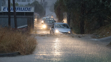 Βροχή Ηράκλειο Νοέμβριος 2025