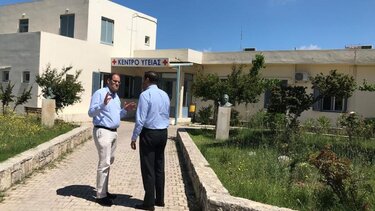 Έπεσαν οι υπογραφές για την ενεργειακή αναβάθμιση του Κέντρου Υγείας Ανωγείων 