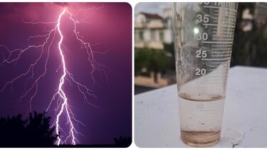 Κεραυνοί, Βροχή