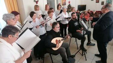 Χριστουγεννιάτικη εκδήλωση Κατσαμπάς