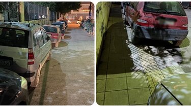 Πεζοδρόμια, Παρκάρισμα