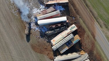 Κεντάκι, Τρένο, Εκτροχιασμός