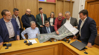 Υπεγράφη σύμβαση 5,4 εκατ. ευρώ για τον κόμβο Πεζών και το τμήμα Αγ. Σώζων – Αλάγνι