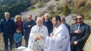 Αγιασμός των υδάτων στις κεντρικές υδροδοτικές εγκαταστάσεις του ΟΑΚ - Φωτογραφίες