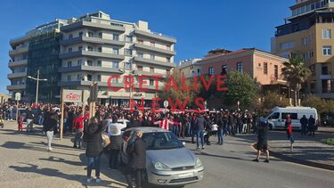 Οπαδοί Ολυμπιακού Παγκρήτιο