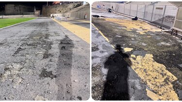 Στάδιο Ελευθερίας, Τάπητας