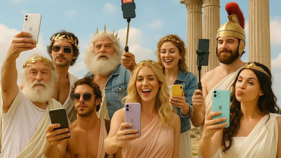 Η Ιστορία της Κυριακής: Οι θεοί του Ολύμπου επιστρέφουν στο σήμερα και ψάχνουν wi-fi!