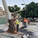 Πλατεία Ελευθερίας: Τέλος οι πυλώνες φωτισμού - Βίντεο