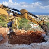 ΔΕΥΑΗ: Σε κατοικημένη περιοχή η μεγάλη βλάβη στον κεντρικό αγωγό των Μαλίων - Φωτογραφίες