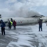 Συντριβή αεροσκάφους κατά την προσγείωση στο αεροδρόμιο του Τορόντο