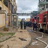 Έκρηξη και φωτιά στο σταθμό του Αθερινόλακκου - Μεγάλες ζημιές (Δείτε φωτογραφίες)