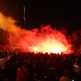 «Τρέλα» του κόσμου του ΟΦΗ για το ματς της 35ετίας! - Αποθέωση στο ξενοδοχείο της ομάδας (φωτογραφίες και videos)