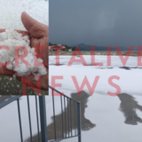 Μούλια: Το χαλάζι "έντυσε" με άσπρο πέπλο όλο το χωριό - Δείτε εντυπωσιακό βίντεο!