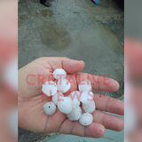 Χαλάζι στην Κρήτη: Με... τρομακτικό μέγεθος, έπεφτε σαν βροχή από πέτρες!