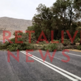 Δέντρα έπεσαν στον ΒΟΑΚ - Έκλεισε το ένα ρεύμα κυκλοφορίας