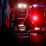 Ηράκλειο: Αναστάτωση στο Λιμάνι - Νταλίκες παραδόθηκαν στις φλόγες