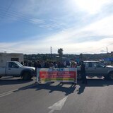 Συγκέντρωση διαμαρτυρίας των αγροτοκτηνοτρόφων στον κόμβο Πεζών